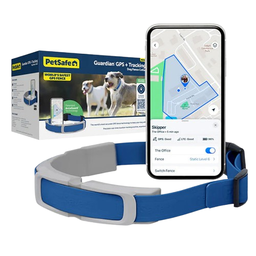 PetSafe Guardian GPS + Tracking Dog Fence Collar, 2-Year Subscription